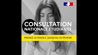 Consultation nationale étudiante 2023 [upl. by Aidualk675]