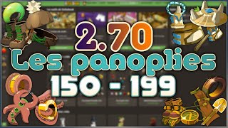 271  BILAN PANOPLIES 199  Dofus [upl. by Attiuqal]