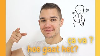 Hoe gaat het 🤔 vocabulaire néerlandais pour débutantsDemander quotcomment ça vaquot en néerlandais🇧🇪🇳🇱 [upl. by Nannoc690]