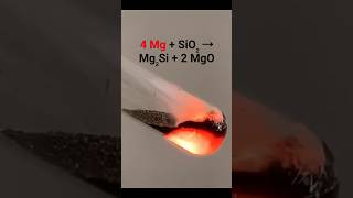 Flammable Gas from Sand  Amazing Chemical Reactions🔥🧪 [upl. by Inobe854]