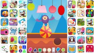 GazziliShapes preschool learning game App Game for Kids [upl. by Cissej]