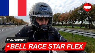 Avis en Vidéo en Essai Routier Bell Race Star Flex DLX Casque Integreaux ChampionHelmetscom [upl. by Olrak]