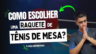 🏓GUIA COMPLETO COMO ESCOLHER UMA BORRACHA DE TÊNIS DE MESA🤔 [upl. by Znarf]