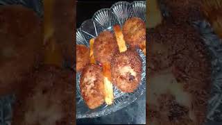 Crispy chicken Lollipop Recipe Yummy 😋 Recipe made by kitchen with Shaista trending100kfamily100k [upl. by Eisej]