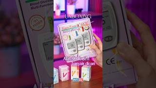 Unboxing EasyTouch GCU Alat Cek 3in1 banyak dicari easytouch unboxing alatcekguladarah [upl. by Aisorbma670]