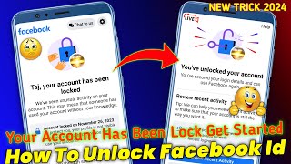 Your Account Has Been Locked Get Started  Facebook Lock How To Unlock  confirm your identity Fb [upl. by Arleyne]