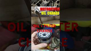 Motorcycle Oil Change and Filter Guide CLICK SUBSCRIBE amp SHARE  LIKES jdtube1000 [upl. by Adikam378]