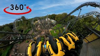 The Smiler 360° VR Front Seat POV  Alton Towers Resort [upl. by Leighland532]