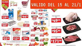 🇲🇽 Super Ofertas Nuevo Folleto en Canasta Basica Soriana Híper Canasta Aliada Híper del 15 al 211 [upl. by Amuh916]