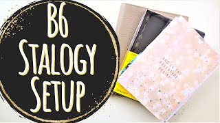 2023 B6 Stalogy Planner Setup [upl. by Yliab]