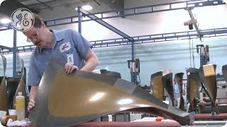 Amazing composite fan blade production… in high speed [upl. by Anytsyrk641]