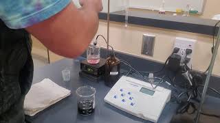 Demo Titratable Acidity in Wine [upl. by Eniluap300]