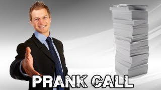 Job Reference Prank Call [upl. by Coates]