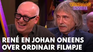 René en Johan zijn het totaal oneens over ordinair filmpje Ik vind het kunst  VANDAAG INSIDE [upl. by Osgood380]