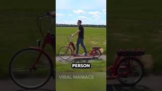 The Person Who Invented This Walking Bike Is Genius shorts [upl. by Glory]