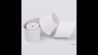 Barway Thermal Receipt Paper Roll 57588079mm Blank White Color Customization Label Paper [upl. by Zondra]