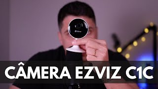 Review da câmera de segurança EZVIZ C1C para ambientes internos [upl. by Eimmot185]