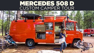 MERCEDES 508D CAMPER TOUR  Overland Expo West 2019  Afuera Vida [upl. by Maryly]