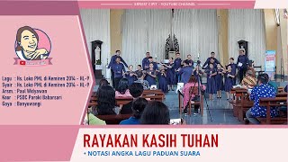 Lagu Rayakan Kasih Tuhan oleh PSDC Paroki Babarsari Juara 3 Pesparani Kabupaten Sleman 2023 [upl. by Noinatrad]