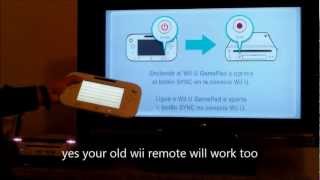 HOW TO CONNECT WII U PT2 [upl. by Collbaith]