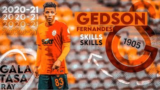 Gedson Fernandes  Galatasaray amp skills  2021 [upl. by Nonnel]