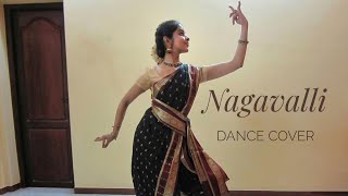 Nagavalli  Soft Version  Semi Classical Dance Cover  Akila L  Manichithrathaazhu [upl. by Ecirtnahc]