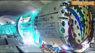 China Innovation Super Giant Tunnel Boring Machines In Action  Assembly To Operation [upl. by Burch]