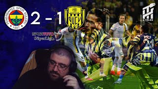 Fenerbahçe  Ankaragücü I Maç Sonu Değerlendirmesi [upl. by Annad]