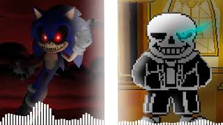 Mighty Decayings  Confronting Yourself x Megalovania Mashup  Sonicexe vs Sans 5KSubs special [upl. by Nanci43]