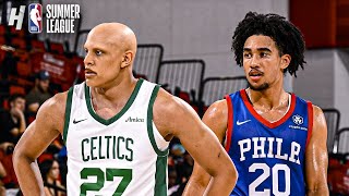 Philadelphia 76ers vs Boston Celtics  FULL Game Highlights  July 21 2024 NBA Summer League [upl. by Ordnazil]