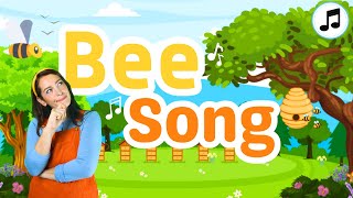 Bee Song  Kids Songs amp Nursery Rhymes  BSL [upl. by Aggi]