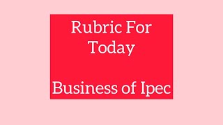 Rubric for Today  Business of Ipecac  Dr Neelam Avtar Singh [upl. by Wakerly]