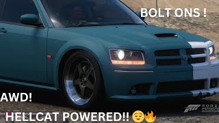 Hellcat Dodge Magnum vs Chevy Camaro Z28  Forza Horizon 5 [upl. by Eyt34]