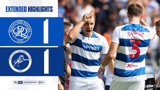 SPOILS SHARED IN W12  Extended Highlights  QPR 11 Millwall [upl. by Anma550]