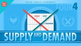 Supply and Demand Crash Course Economics 4 [upl. by Grantland]