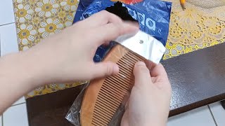 Wood design comb unpacking [upl. by Pomcroy]