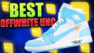 Best 11 Jordan 1 quotOff White UNCquot Review  DHGate Jordan 1 Review [upl. by Arvie]