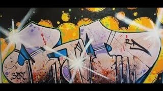 RD graffiti painting canvas  start to finish video [upl. by Litton]