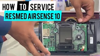 How to Service and clean Resmed airsense 10 Cpap device  Cpap service  Cpap cleaning  03233365253 [upl. by Gardiner85]