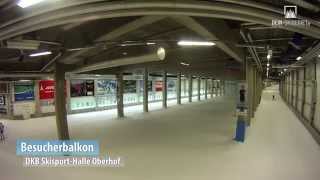 DKBSkisportHalle Oberhof Eine komplette Runde in der LanglaufSkihalle [upl. by Yddur116]