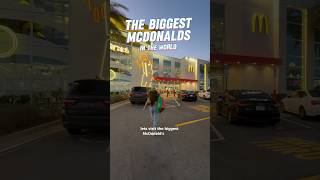 I VISITED THE BIGGEST MCDONALDS IN THE WORLD😱 [upl. by Rolph]