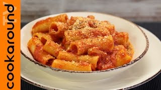 Rigatoni allamatriciana di Luca  Ricette primi piatti sfiziosi [upl. by Ahsias994]