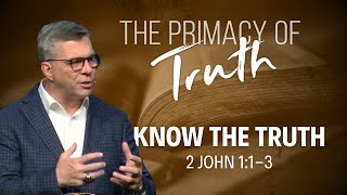 The Primacy of Truth  “Know The Truth”  Dr Darryl Craft  November 10 2024 [upl. by Inama473]