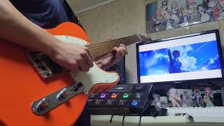 aoiko  the blueness of summer moon guitar cover aoiko 기타 기타러 [upl. by Gerger256]