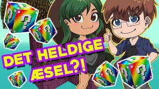 HELDIGT ÆSEL  Lucky Skyblock 8  Minecraft Ekspeditionen [upl. by Adiaroz]