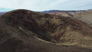 Diamond Valley Cinder Cone Close Up  St George Utah As of November 5 2024 [upl. by Alrad]