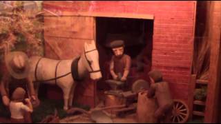 WILD WEST GALLERY OF ANIMATED CARVED MINIATURES [upl. by Savihc]