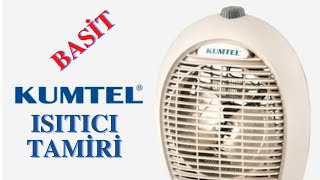 KUMTEL Fanlı ısıtıcı Tamiri  Fan heater repair  2022 DIY [upl. by Ytisahc142]