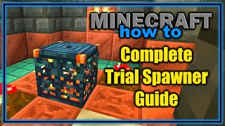 Everything About Trial Spawners in Minecraft 121  Easy Minecraft Tutorial [upl. by Ahsaf]