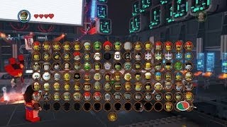 The LEGO Movie Videogame  All Purchasable Character Locations [upl. by Polly]